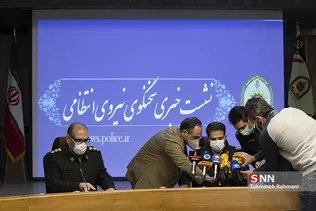 اولین نشست خبری سردار مهدی حاجیان، سخنگوی نیروی انتظامی