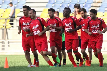 تمرین پرفشار پرسپولیسی&zwnj;ها در تمرین نوبت صبح