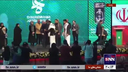اهدای خنجر یمنی برای اولین بار به عنوان هدیه در جشنواره مردمی فیلم عمار