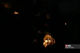 آیین شام غریبان در مقبره شهدا