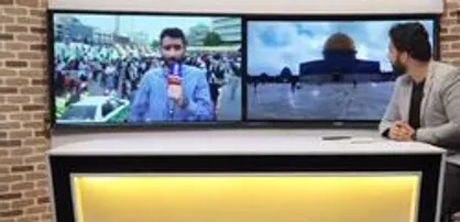 گزارش میدانی خبرنگار مستقر خبرگزاری دانشجو از مسیر راهپیمایی روز قدس