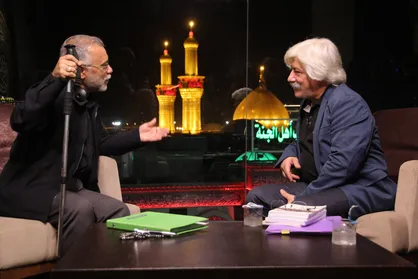 معاون سیما هم کربلایی شد /بازدید از استودیوی &laquo;مخاطب خاص&raquo;
