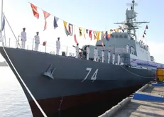 ایران قابلیت پدافند و جنگال ناوچه «البرز» را ارتقا داده است