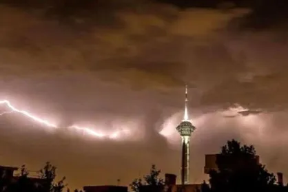 طوفان شب گذشته در استان تهران ۷ مصدوم برجای گذاشت