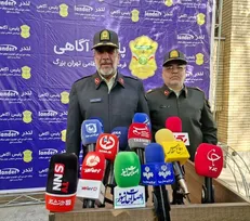 سردار محمدیان: در ۲.۵ سال گذشته ۵۳ درصد کاهش سرقت داشته‌ایم/ امروز به ندرت تصویر منتشر شده‌ای داریم که مجرم آن دستگیر نشده باشد + فیلم