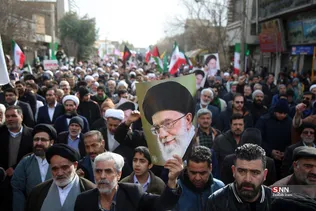  تشییع پیکر دو شهید مدافع امنیت در حمله اغتشاشگران 