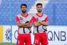 تمرین مشترک بازیکن پرسپولیس و لیورپول