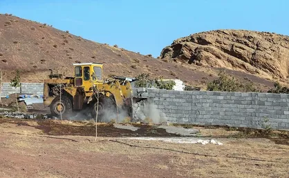 یک هکتار اراضی کشاورزی تهران آزاد سازی شد