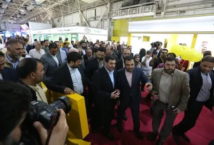 بازدید مخبر از نمایشگاه بین المللی الکامپ