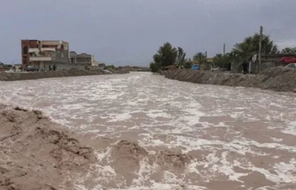 بارندگی شدید و طغیان رودخانه&zwnj;ها دراستان کرمان