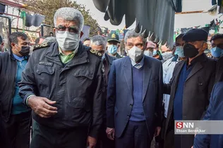 تشییع پیکر شهید مدافع امنیت شهید «علی‌اکبر رنجبر» در شیراز
