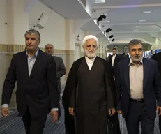 بازدید مقامات کشوری و لشکری از نمایشگاه دستاورد‌های صنعت هسته‌ای