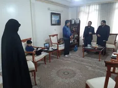 تجلیل سخنگوی دولت از همسر شهید حسینی(ابوزینب)