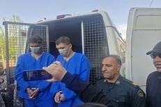 ببینید| انتقال سارقان خیابان بعثت برای بازسازی محل وقوع جرم