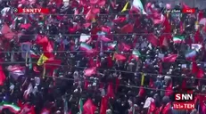 اجرای مداحی «باید برخاست» توسط محسن محمدی‌پناه در مصلی تهران