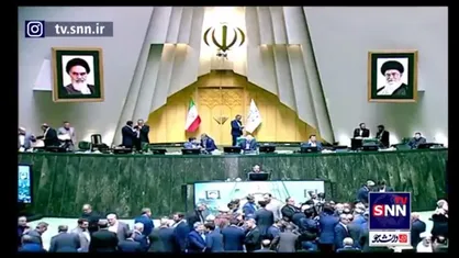مسعود پزشکیان دقایقی پیش برای تقدیم لایحه بودجه سال ۱۴۰۴ کل کشور وارد مجلس شد