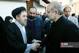 مراسم تشییع پیکر آیت‌الله سیدمحمود هاشمی شاهرودی