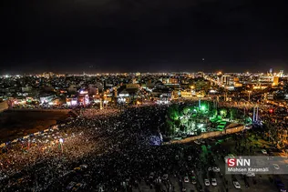 تشییع پیکر شهید سپهبد حاج قاسم سلیمانی و همرزمانش در قم