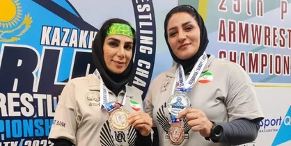 بانوان مچ اندازی ایران در جهان درخشیدند