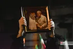عکس وداع شهید رئیسی