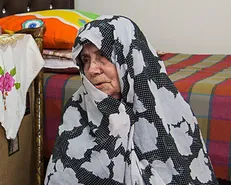مادر شهید حسن جنگجو به فرزند شهیدش پیوست
