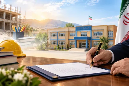 مشارکت ۲۵ میلیارد تومانی خیر مدرسه&zwnj;ساز برای احداث ۲ مدرسه در کرمانشاه و روانسر