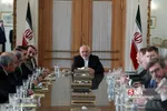 دیدار هیات موسسه مطالعاتی والدای روسیه با ظریف