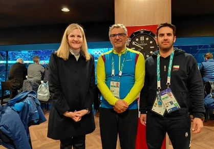 رئیس فدراسیون اسکی ایران با رئیس کمیته بین&zwnj;المللی المپیک دیدار کرد