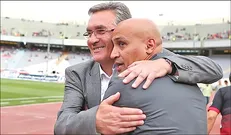 دعای قلعه نویی بدرقه راه منصوریان در بازی برابر پرسپولیس!