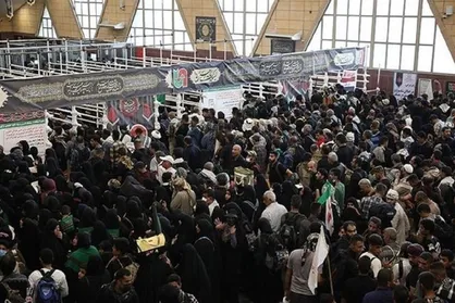 عبور زائران حسینی از مرز&zwnj;های اربعینی کشور در آستانه ثبت ۶ میلیون تردد