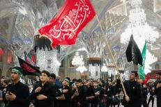 برگزاری «سوگواره احلی من العسل» در حرم مطهر امام رضا (ع) + فیلم