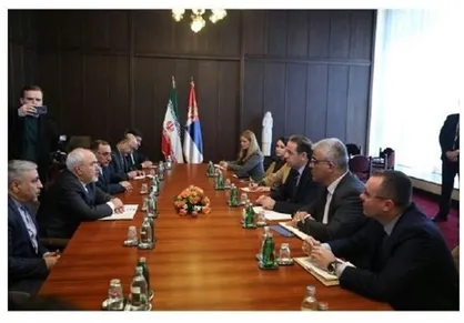 دیدار ظریف با معاون نخست&zwnj;وزیر صربستان