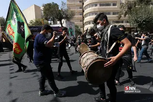 پیاده روی جاماندگان اربعین حسینی(ع) در تهران