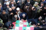  تشییع پیکر دو شهید مدافع امنیت در حمله اغتشاشگران 