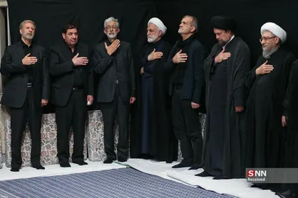 اولین شب مراسم عزاداری حضرت اباعبدالله (ع) در حسینیه امام خمینی (ره)