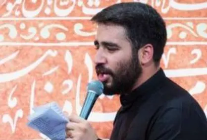 شعر حماسي حسین طاهری در مراسم بزرگداشت شهيد سپهبد سليماني