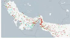 ضربه ایران به مسیر جایگزین آمریکا برای دور زدن تنگه هرمز + عکس
