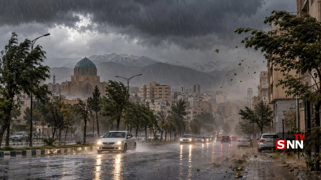 پیش‌بینی آب و هوای زنجان؛ بارش باران و رعدوبرق تا شنبه ادامه دارد