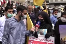 مصاحبه‌های متفاوت بانوان مسن حاضر در راهپیمایی روز قدس