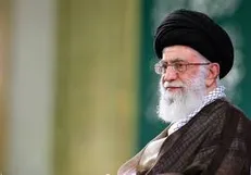 جمعی از کارگران با رهبر معظّم انقلاب دیدار می‌کنند