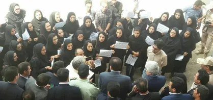 اعتراض فارغ&zwnj;التحصیلان رشته پرستاری به نحوه گزینش و استخدام پرسنل بیمارستان ۱۶۰ تختخوابی پارس&zwnj;آباد