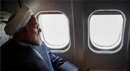 روحانی تهران را به مقصد آستانه پایتخت قزاقستان ترک کرد