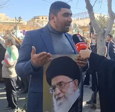 مردم چهارمحال و بختیاری خواستار برخورد جدی با آشوبگران هستند + فیلم