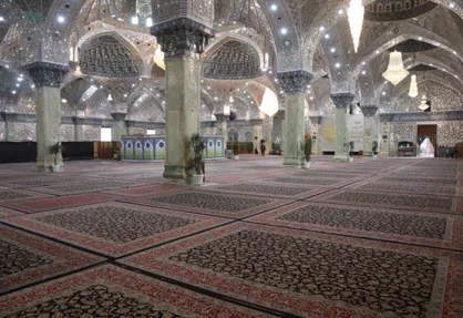 حرم امامین عسکریین (ع) با ۳۵۰۰ تخته فرش نفیس مفروش شد