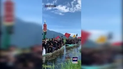 عزاداری روی قایق&zwnj;ها