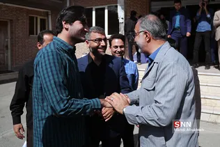 سلیمی سردبیر خبرگزاری دانشجو و علیرضا زاکانی