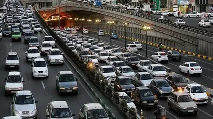 تردد پرحجم و سنگین در ۳ بزرگراه تهران