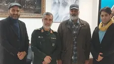 فرمانده هوافضای سپاه با عوامل برنامه «نوسان» دیدار کرد