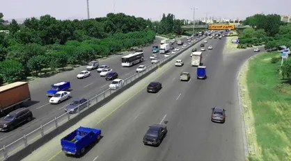 عبور ۱۸۸ میلیون خودرو از جاده&zwnj;های البرز؛ شاهراه اصلی تردد کشور در چالش توسعه زیرساخت&zwnj;ها