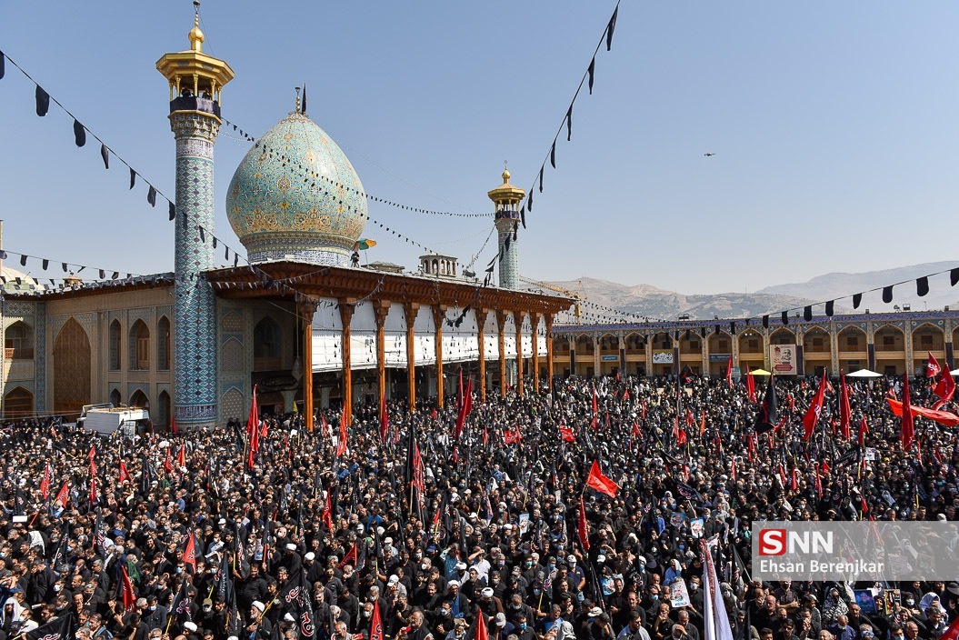 تشییع و خاکسپاری «شهید عبدالله اسکندری» در شیراز